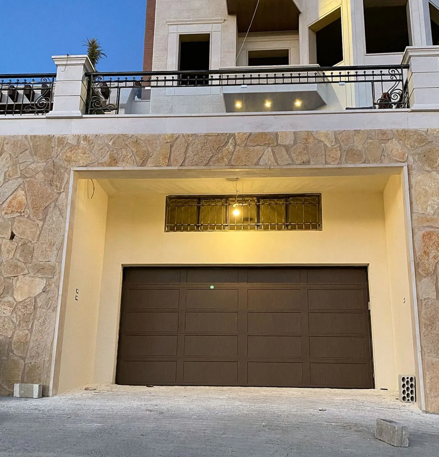 Commercial overhead garage door installation in Amarillo, TX